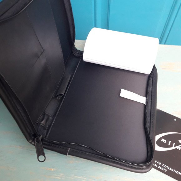 Daytimer Planner Leather Organizer Notebook Holder Retro Vintage Back to School - Picture 6 of 15